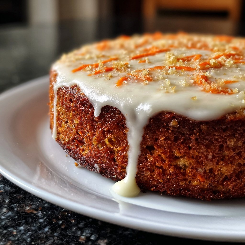 Karottenkuchen Mit Frischkäse Frosting