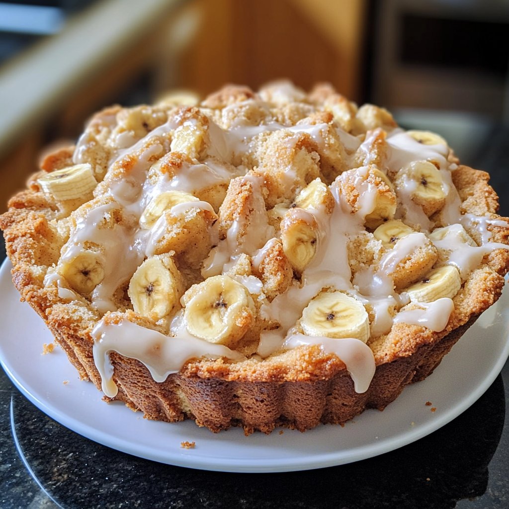Bananenkuchen für die Familie