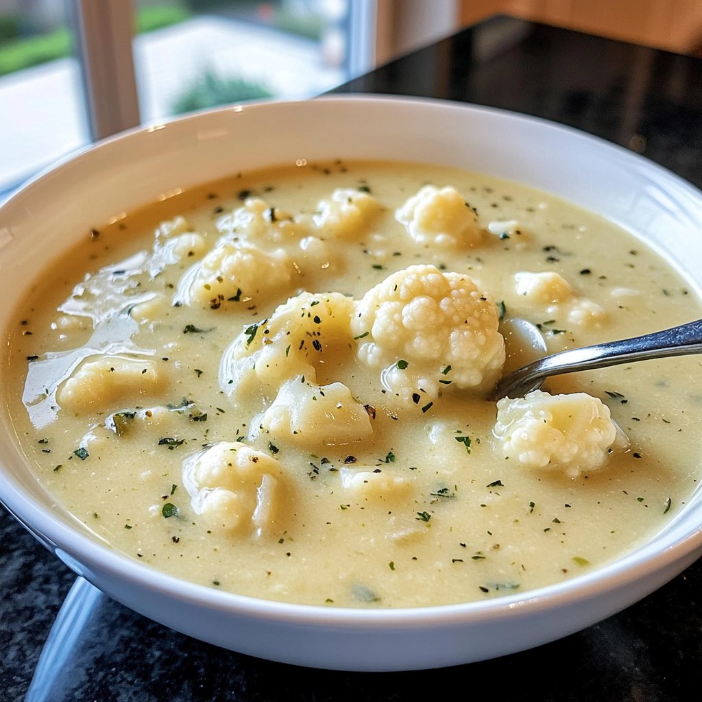 Blumenkohlsuppe für den Alltag