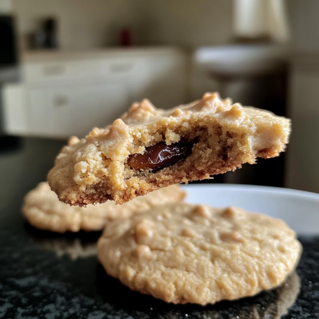Dattel-Erdnussbutter-Cookies – vegan