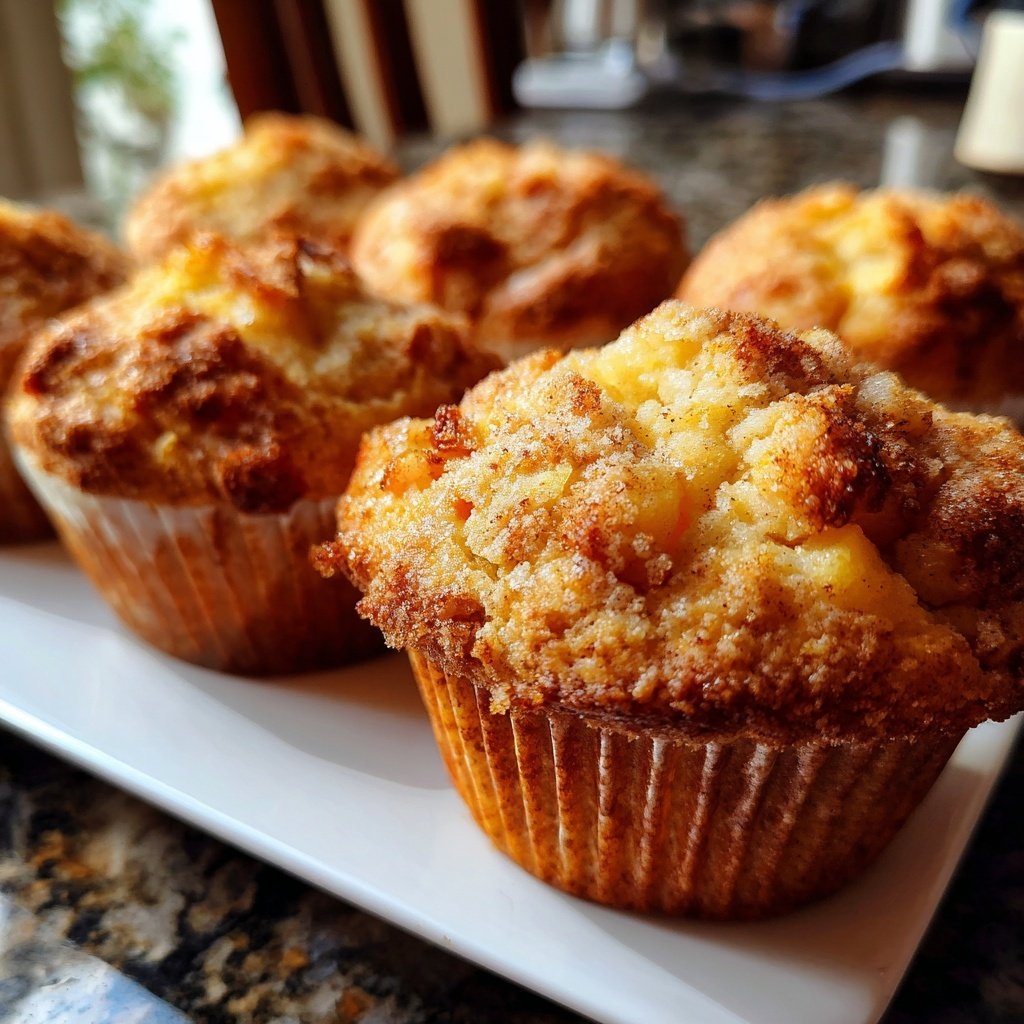 Muffins mit Apfel und Zimt