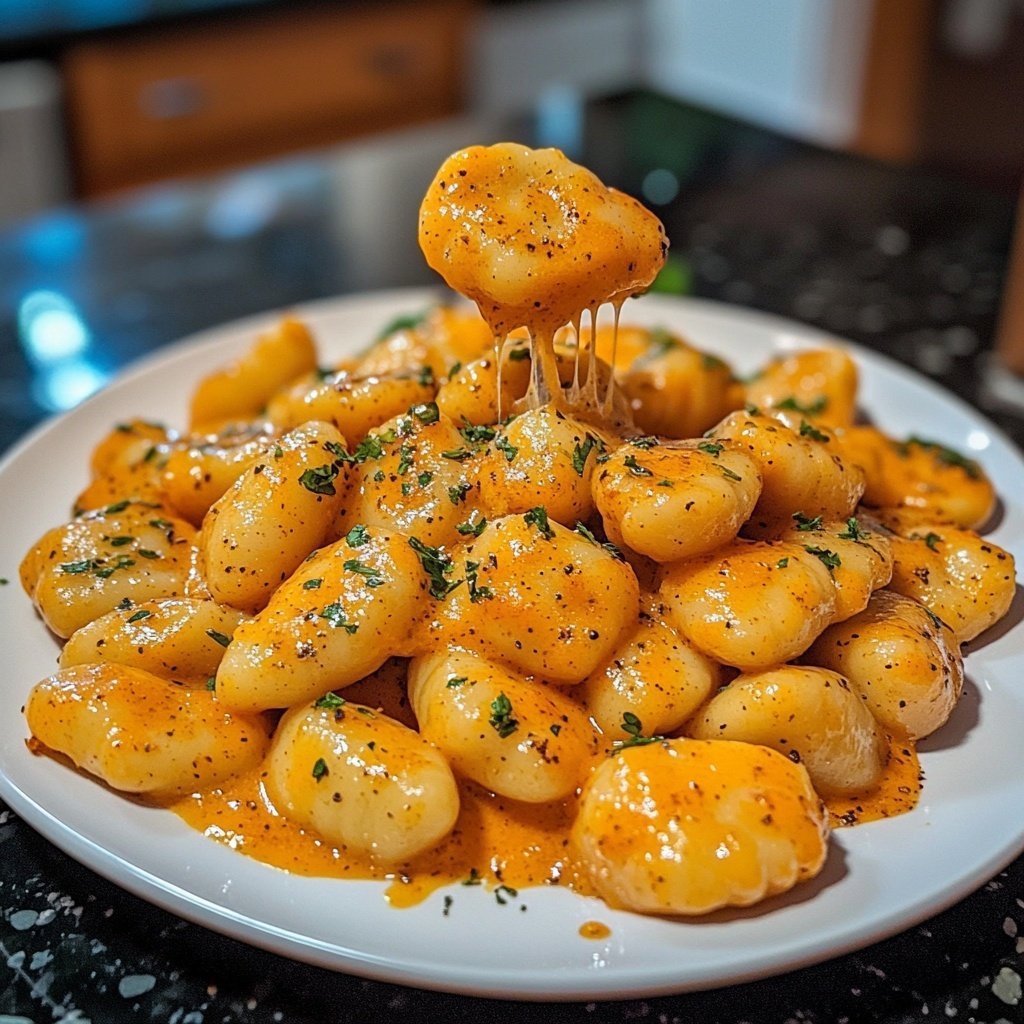 Gnocchi mit Kürbissauce