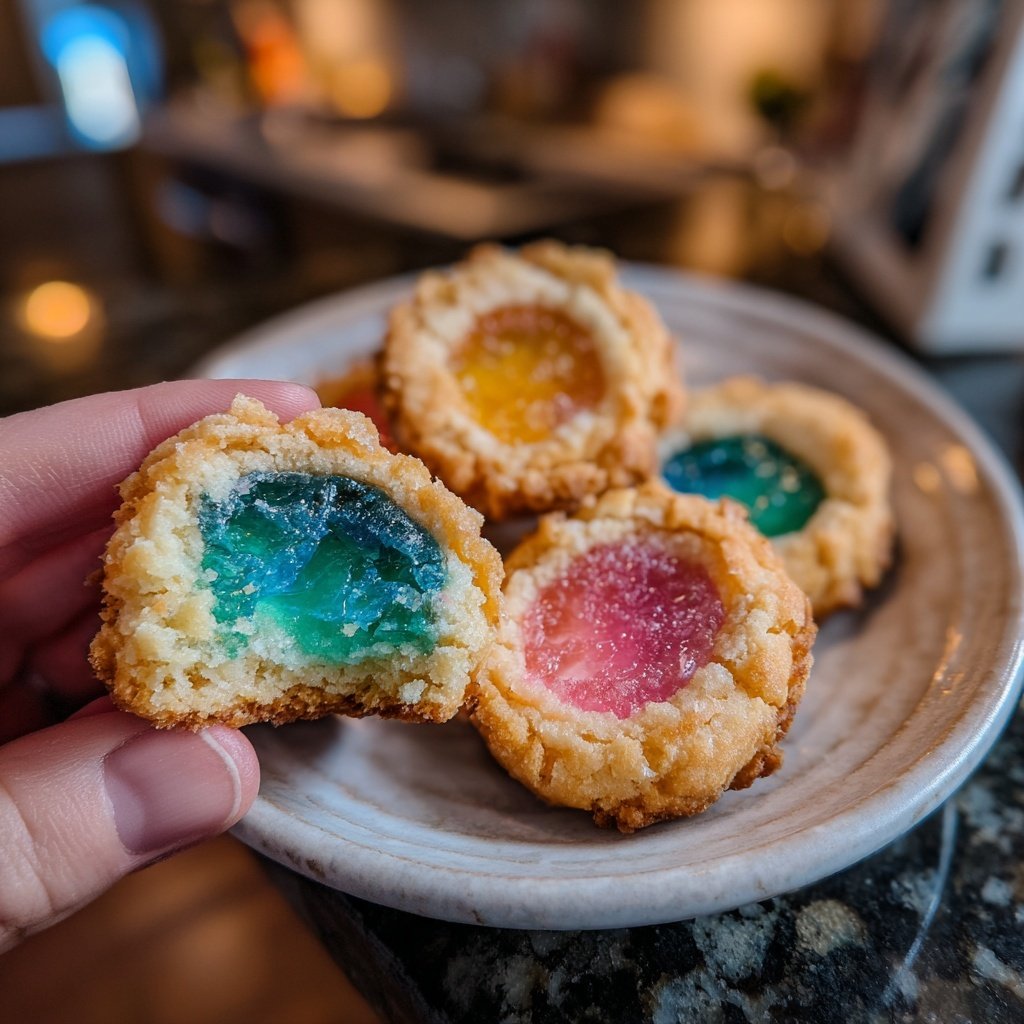 Einfache Glasfenster Kekse