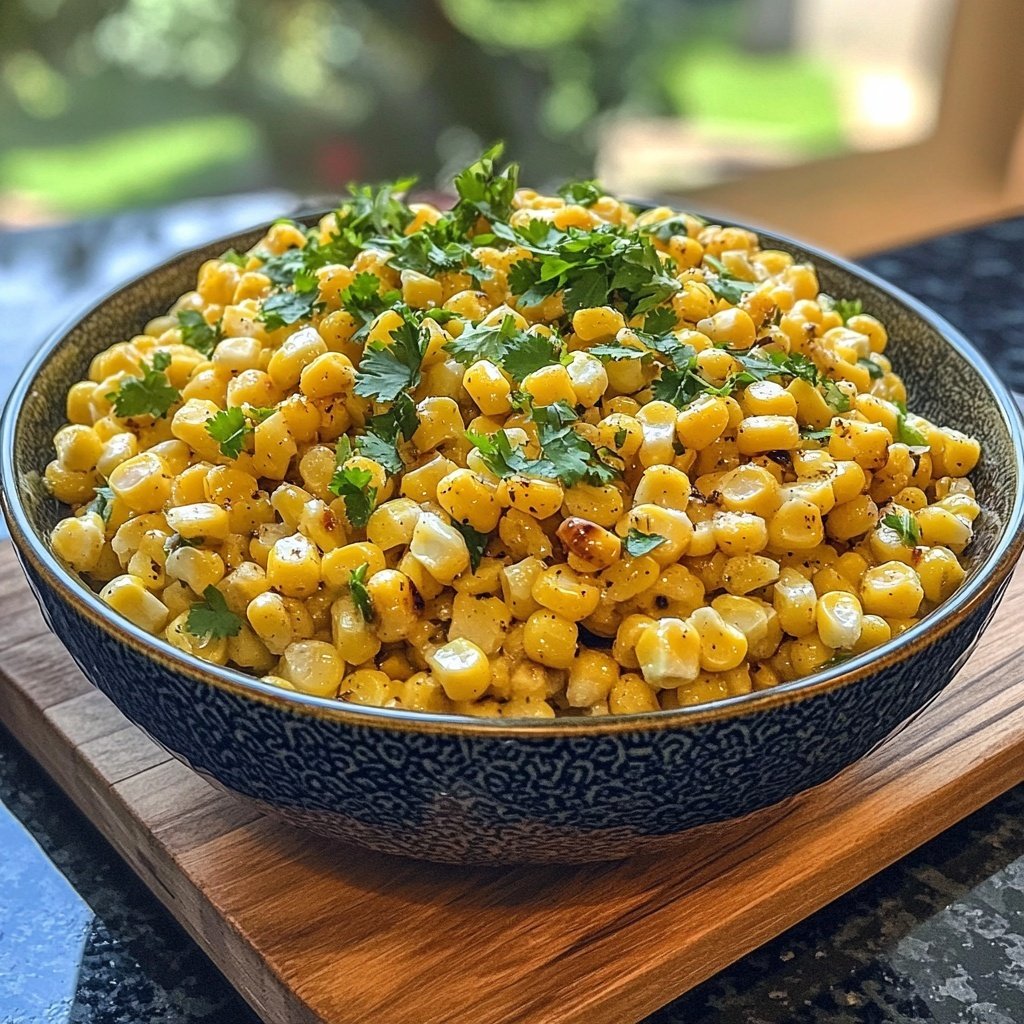 Street Corn Hähnchen Reis Bowl