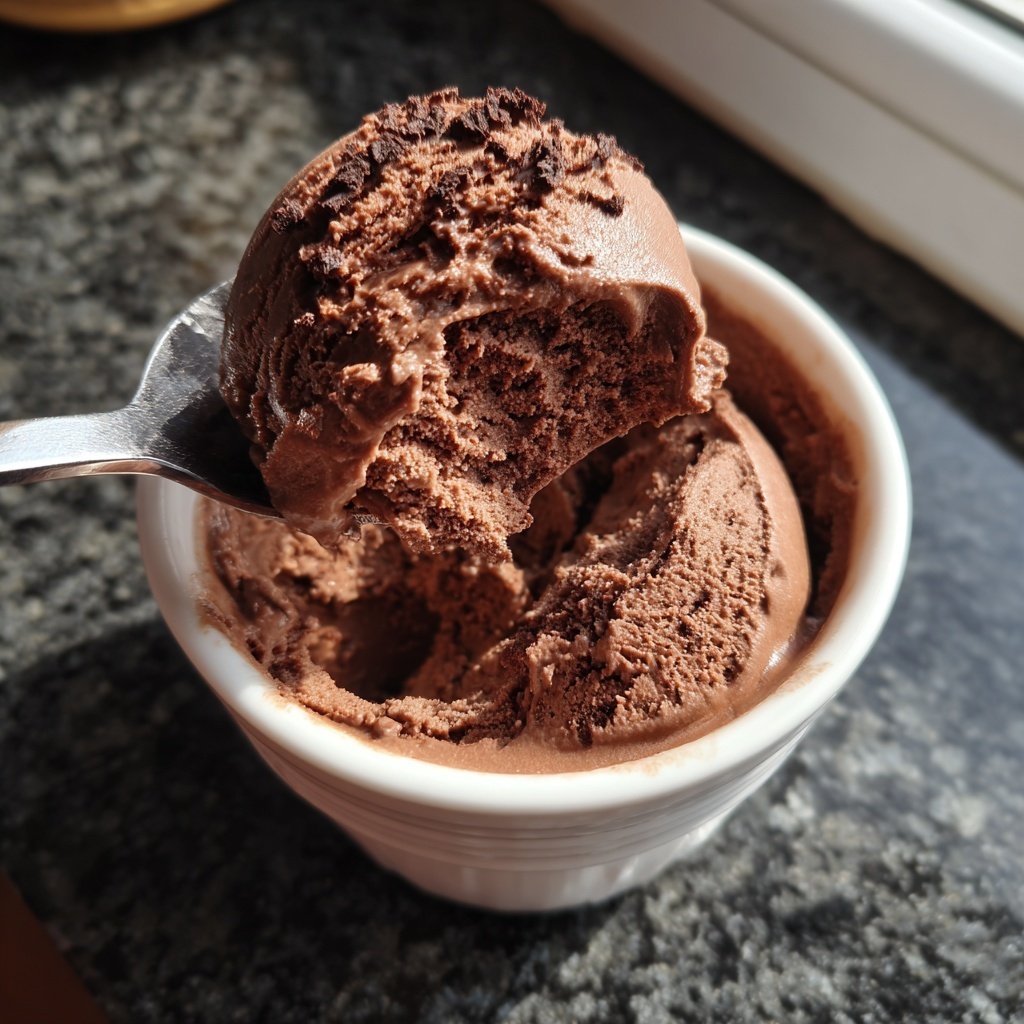 Schokoeis ohne Eismaschine