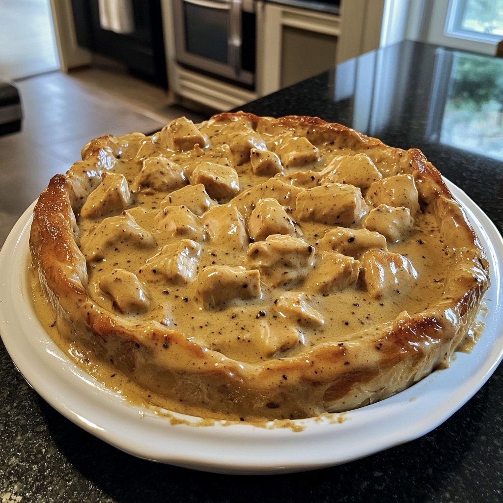 Hähnchenbrust in leichter Sahnesauce