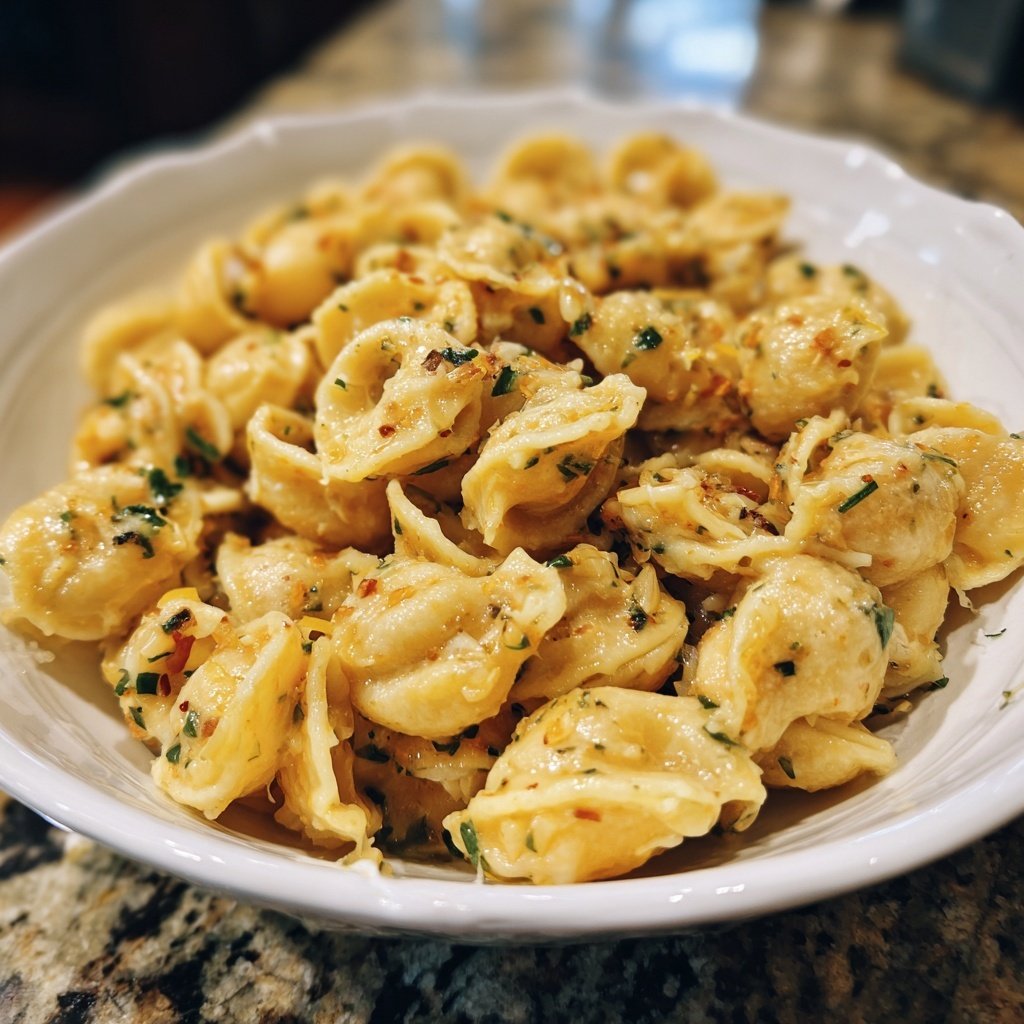 Schnell & Einfach 15-Minuten Knoblauchpasta