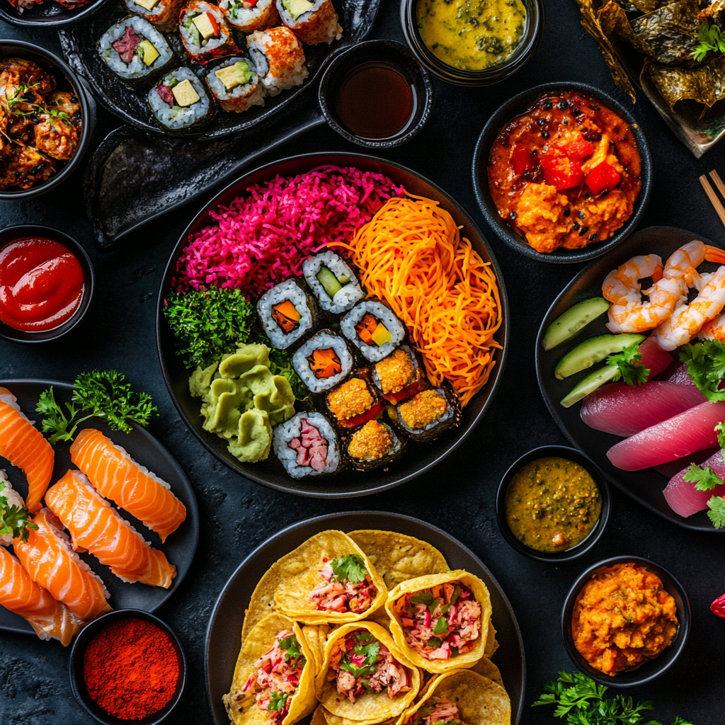 Exotische Gaumenfreuden