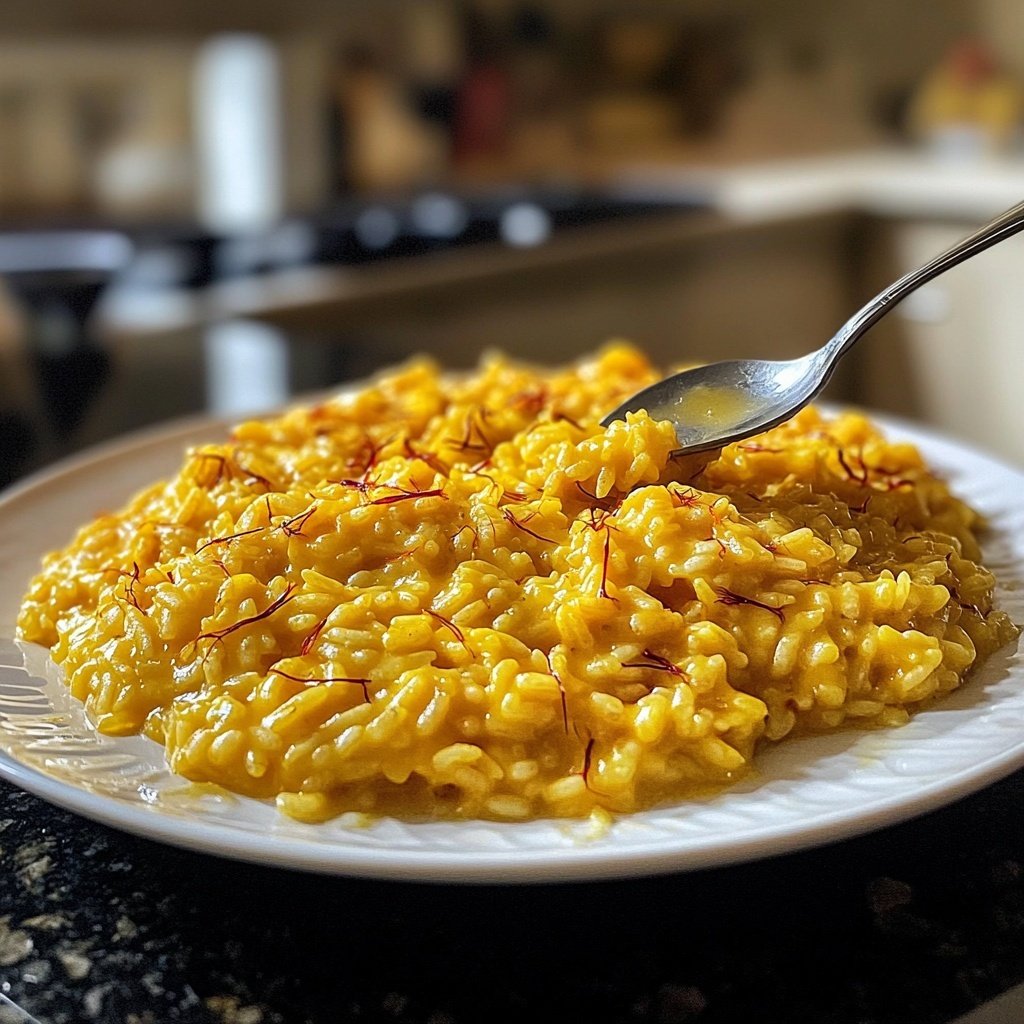 Risotto mit Safran