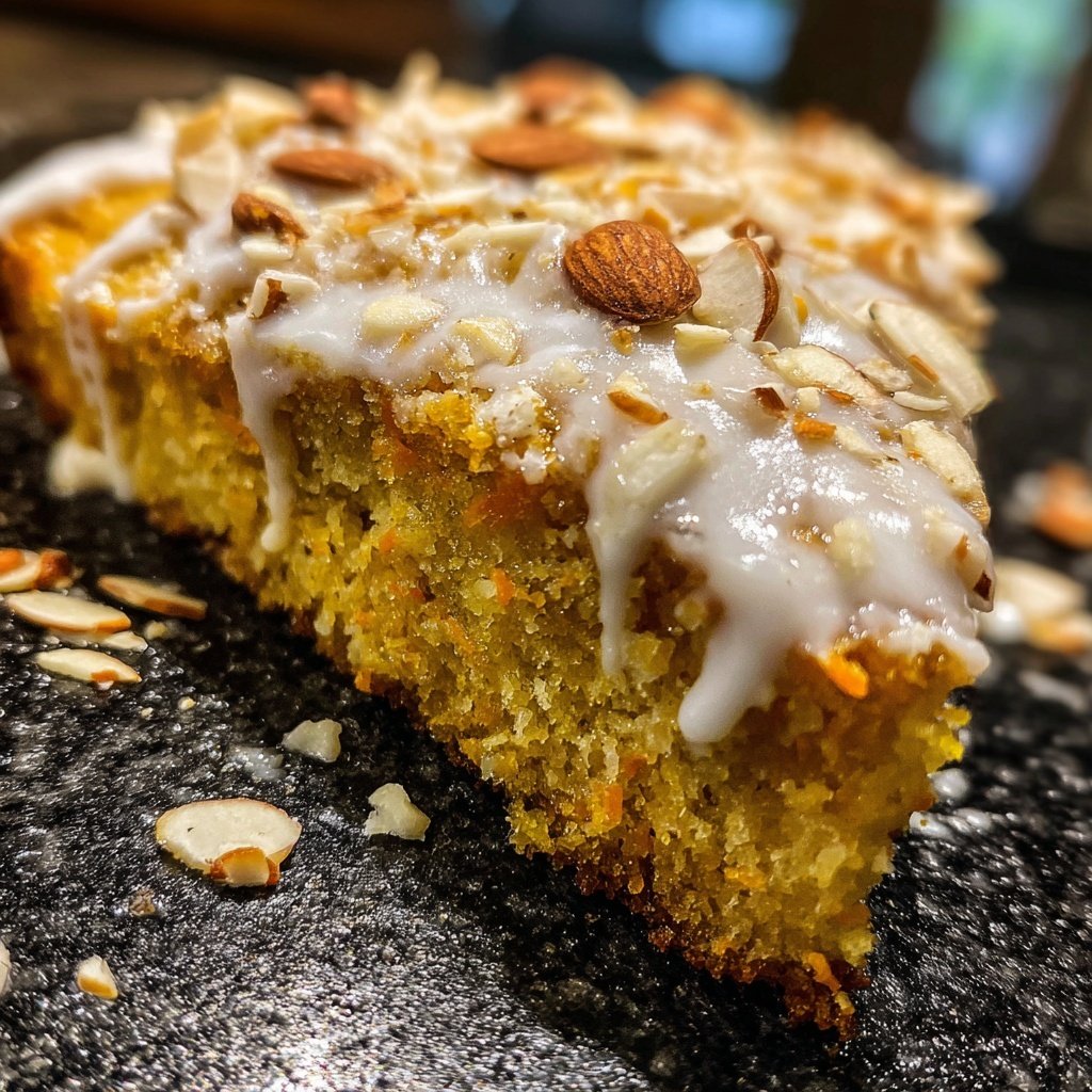 Karottenkuchen Mit Mandel Mehl